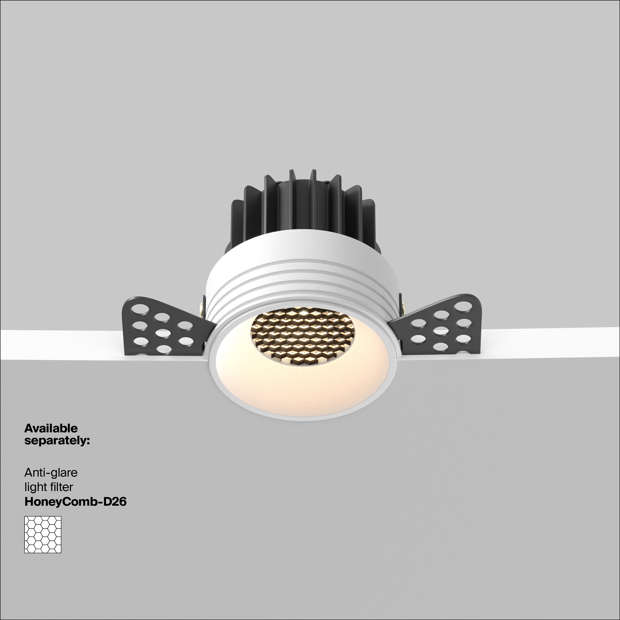 Встраиваемый светильник Technical DL058-7W3K-TRS-W